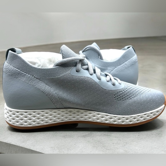 NIB Urban Sport by J/Slides TALIA Gray Mesh Lace-Up Sneakers Women's 9M - Picture 2 of 7